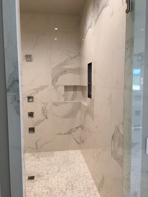 Marble Entry and Fireplace Walls photo 5